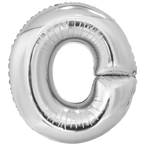 Amscan Fóliový balónek písmeno O 86 cm stříbrný