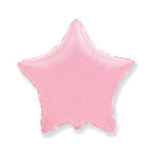 Flexmetal Fóliový balón Hvězda - ružová