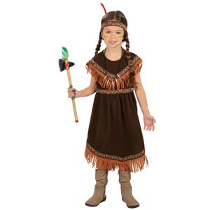 Guirca Dětský kostým Indiánka Velikost - děti: M
