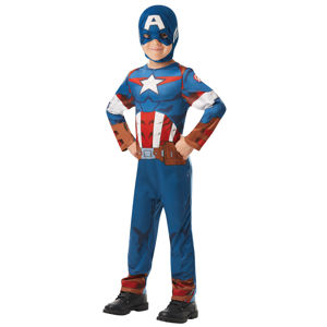 Rubies Kostým Captain America dětský Velikost - děti: S