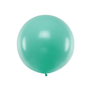 PartyDeco Kulatý latexový Jumbo balón 1 m - lesní zelená