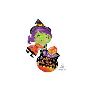 Amscan Čarodějnice & kotlík - Halloween