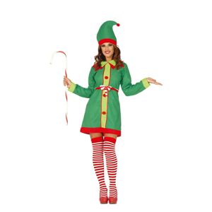 Guirca Dámský Kostým - Vánoční Elfka Velikost - dospělý: M