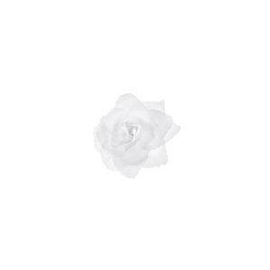 PartyDeco Dekorace - Umělá růže bílá