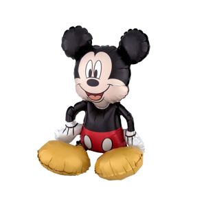 Amscan Fóliový balonek sedíci Mickey Mouse 45 x 45 cm
