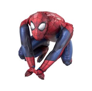 Amscan Fóliový balonek sedíci Spiderman 38 x 38 cm