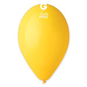 Gemar Balónek pastelový žlutý 26 cm