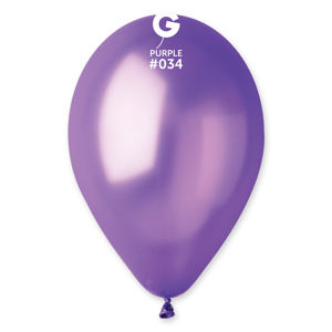 Gemar Balónek metalický fialový 26 cm