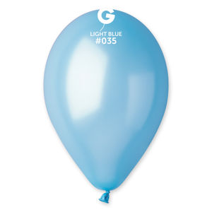 Gemar Balónek metalický baby modrý 26 cm