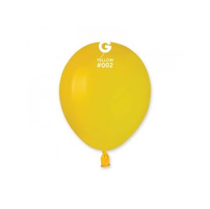 Gemar Balónek pastelový žlutý 13 cm