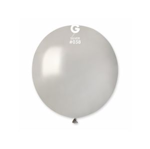 Gemar Balón metalický stříbrný 48 cm