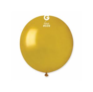 Gemar Balón metalický zlatý 48 cm
