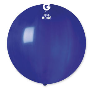 Gemar Kulatý pastelový balonek 80 cm modrý