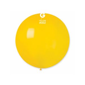 Gemar Kulatý pastelový balónek 80 cm žlutý