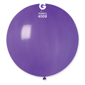 Gemar Kulatý pastelový balonek 80 cm fialový