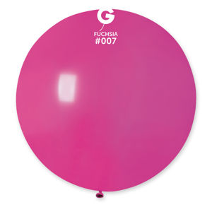 Gemar Kulatý pastelový balonek 80 cm fuchsiový