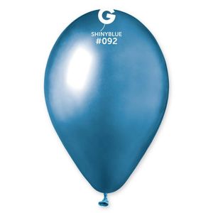 Gemar Balónek chromový modrý 30 cm