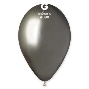 Gemar Balónek chromový šedý 33 cm