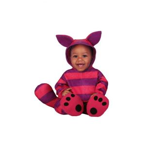 Guirca Dětský kostým pro nejmenší - fialová kočka Velikost nejmenší: 12 - 24 měsíců