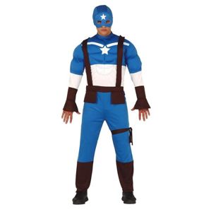 Guirca Pánský kostým - Kapitán Amerika Velikost - dospělý: M