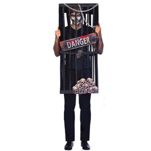Amscan Pánský kostým - Smrtka ve vězení Velikost - dospělý: STD