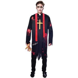 Amscan Pánský kostým - Zombie farář Velikost - dospělý: PLUS