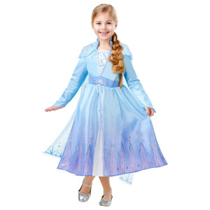 Rubies Dětský deluxe kostým - Elsa (šaty) Velikost - děti: L
