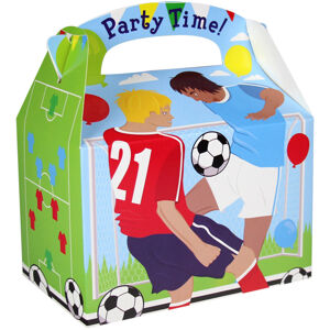 Amscan Papírový párty box - futbal