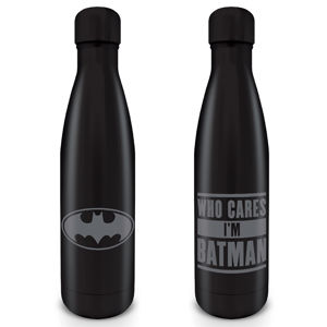 Pyramid Kovová láhev na nápoj Batman (Who Cares I Jsem Batman)