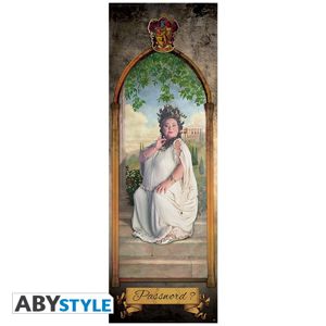 ABY style Plakát na dveře Harry Potter - Tlustá Dáma 53 x 158 cm
