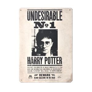 Half Moon Bay Plechová cedule Harry Potter - UNDESIREABLE NO 1 15 x 21 cm