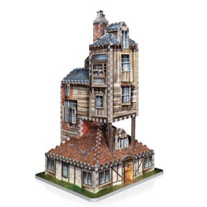 3D Wrebbit Harry Potter 3D Puzzle - Rodinný dům Weasleyových