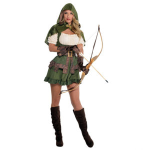 Amscan Dámský kostým Robin Hood Velikost - dospělý: S