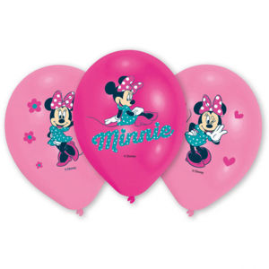 Amscan Balóny Minnie 6 ks