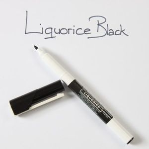 Sugarflair Colours Potravinářská fixka Liquorice Black - Černá