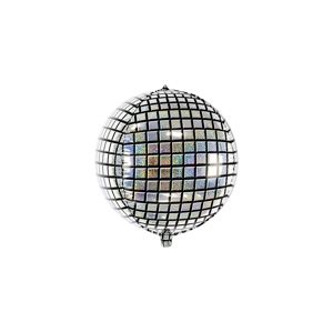 PartyDeco Fóliový balón - holografická disco koule