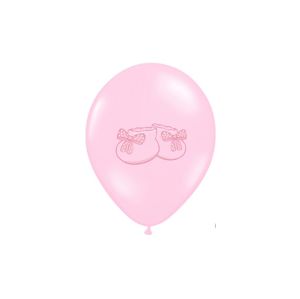 PartyDeco Balónek - růžové botičky