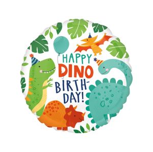 Amscan Fóliový balón Happy Dino Birthday