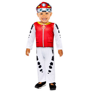 Amscan Dětský kostým pro nejmenší - Paw Patrol Marshall Velikost nejmenší: 24 - 36 měsíců