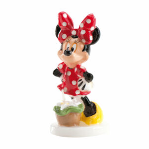 Dekora 3D Svíčka - Minnie Mouse 8 cm