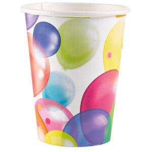 Amscan Kelímky - Pastelové balóny 8 ks 250 ml