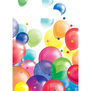 Amscan Dárkové tašky - pastelové balóny 8 ks