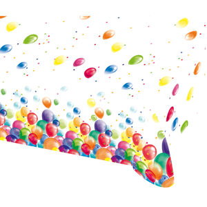 Amscan Ubrus - Pastelové balóny 120 x 180 cm