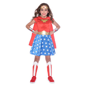 Amscan Dětský kostým - Wonder Woman Classic Velikost - děti: 4 - 6 let