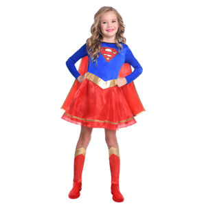 Amscan Detský kostým - Supergirl Classic Velikost - děti: 4 - 6 let