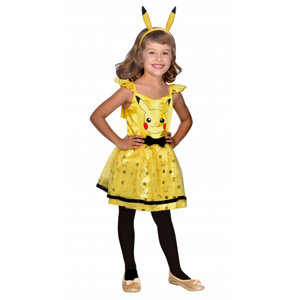Amscan Detský kostým - Pikachu šaty Velikost - děti: S