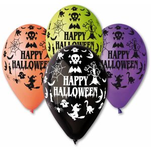 Gemar Latexový balón - Happy Halloween 30 cm