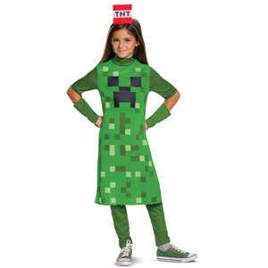 Godan Dětský dívčí kostým - Minecraft Velikost - děti: M