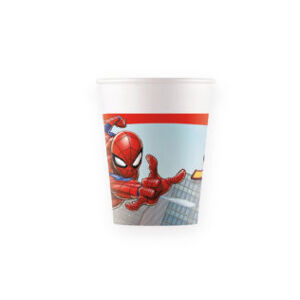Procos Papírové kelímky - Spiderman 200 ml 8 ks