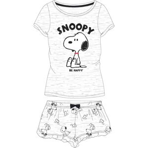 EPlus Dámské pyžamo - Snoopy šedé Velikost - dospělý: XL